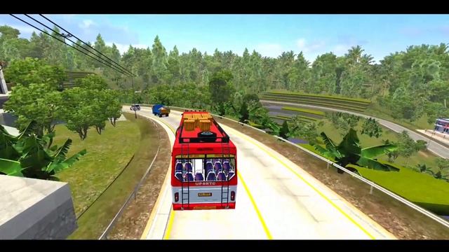LATEST BEAUTIFUL HILL'S MAP MOD For Bus Simulator Indonesia || Bussid V3.7.1 || Offroad Gamers || смотреть онлайн