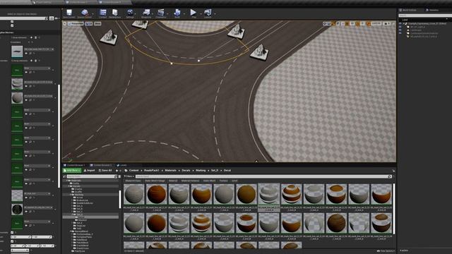 Road expressway | Create (X) intersection, 4 lane to 4 | Video 4 смотреть онлайн