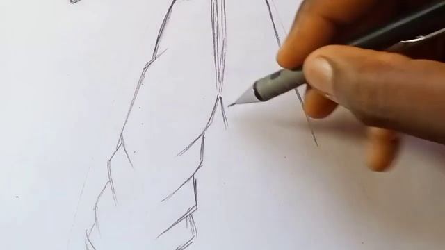 How to Draw Goku Omni God [full body] easy step by step Drawing tutorial смотреть онлайн