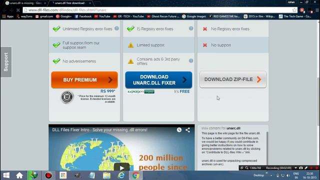 How To Fix Unarc.dll Missing Error | How To Fix Any .DLL Error For All Windows | 2015