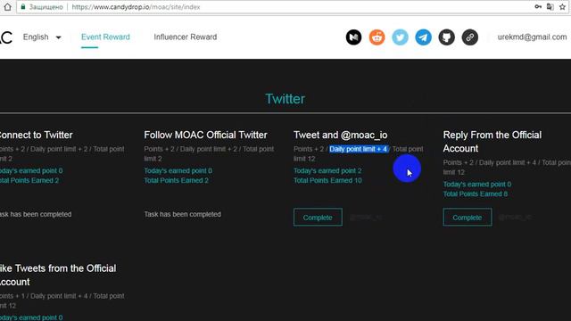 🎀  Как заработать токены Moac (проект Mother of All Chains) 🎀