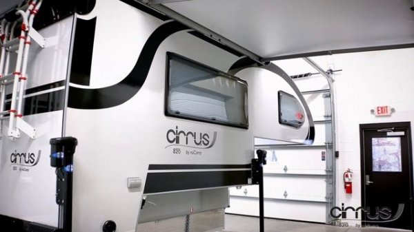 The 2021 Cirrus 820 Truck Camper by nuCamp