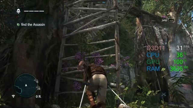 AMD Radeon RX 560 -- Intel Core i3-8100 -- Assassins Creed IV Black Flag FPS Test смотреть онлайн