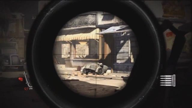 Sniper Elite v2 - Gameplay PC ASUS K53SV i5 2410M 8GB GT540M 2GB смотреть онлайн