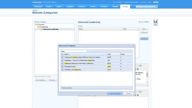 Configure Website Categories смотреть онлайн