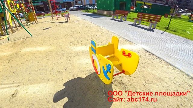 Качели на пружине 4132 от компании ООО "Детские площадки" смотреть онлайн
