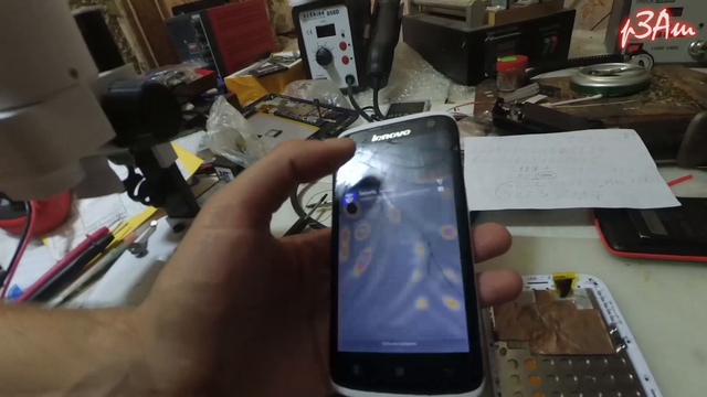 Lenovo S820 замена модуля, самый проблемный телефон смотреть онлайн