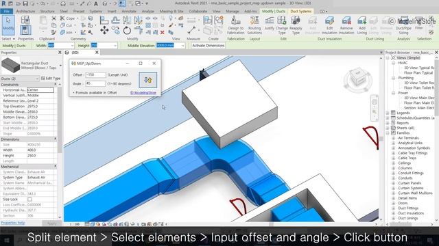 MEP updown (free trial) for Revit 2022 is available in Autodesk App Store ! смотреть онлайн