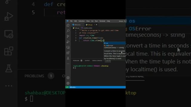 Python Tutorial: Get Date and Time of File Creation смотреть онлайн