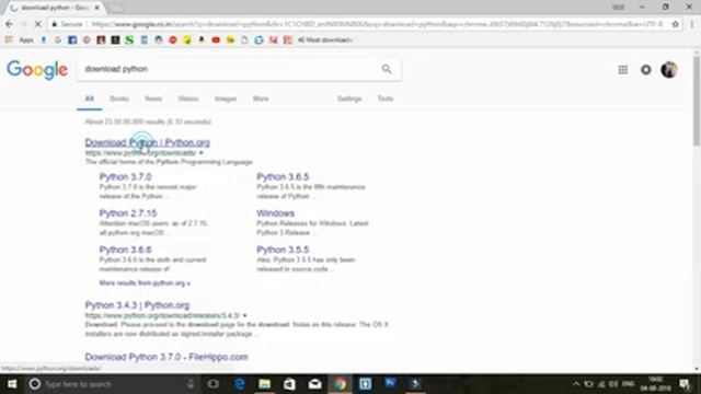 Python installation How to ( Download,install & run program ) смотреть онлайн