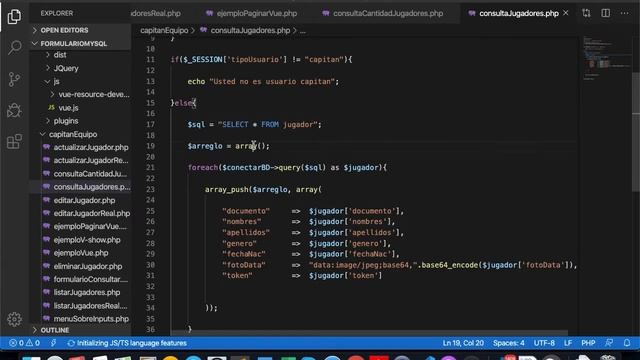 paginación con Vue Js. Parte 1 - Cambio de consulta para tablas en PHP a VUE смотреть онлайн
