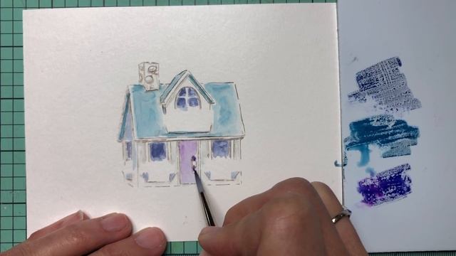 Ai Watercolor - Large Cabin Project by Bonnie Krebs смотреть онлайн