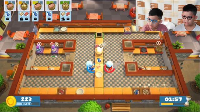 Overcooked 2 - #2 - A dog level?! (2-Player Gameplay) смотреть онлайн
