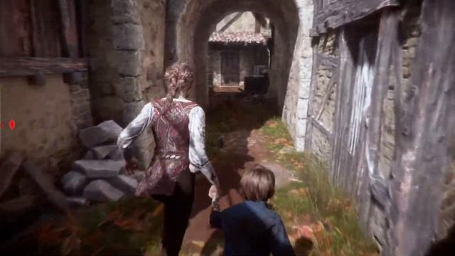 Сумасшедшие деревенские жители. Игра "A Plague Tale Innocence" на PS5. Часть 2. смотреть онлайн