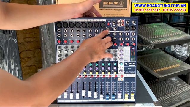 Soundcraft EFX-8 // Mixer 12 Ngõ Vào Tích Hợp Effect Lexicon - Nhỏ Gọn Đa Năng смотреть онлайн