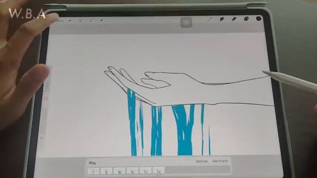 How I Create Animation On Procreate (English Version)