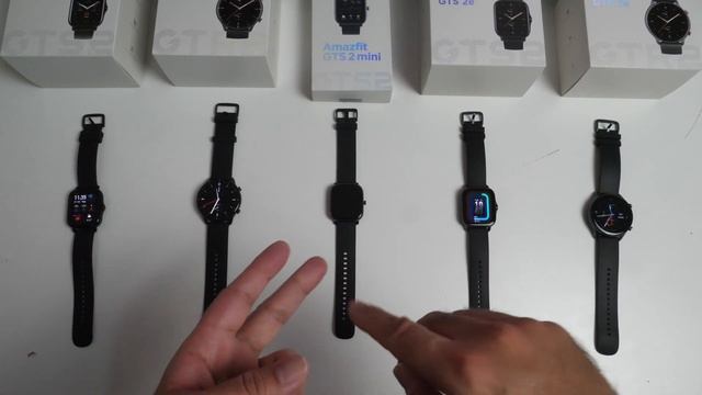 AMAZFIT GTS 2e vs GTR 2e vs GTS 2 vs GTR 2 vs GTS 2 Mini - Main Differences смотреть онлайн