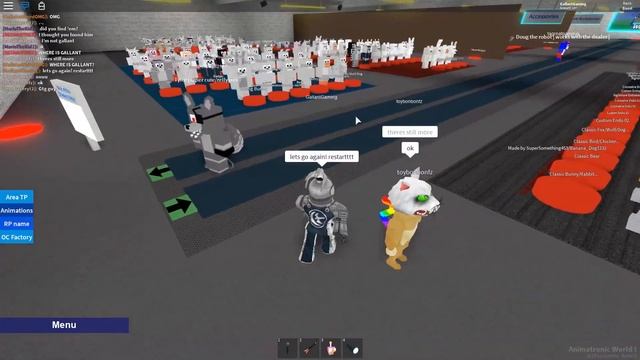 Roblox Players Build My FNAF Animatronic! (Animatronic World) смотреть онлайн