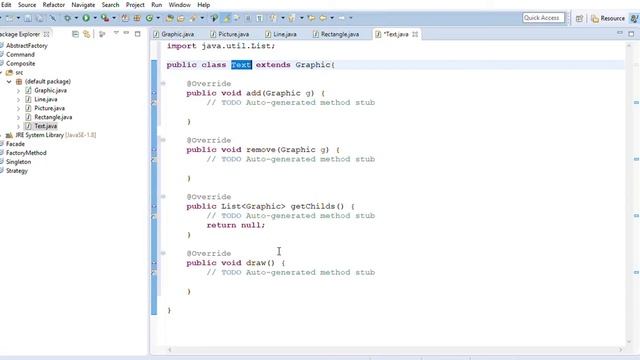 Implementação Composite Java смотреть онлайн