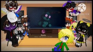 FNAF Cast React (S2) ep. 3: Darkest Desire //Dawko & DHeusta// & Encryption ▶ FNAF GLITCHTRAP SONG