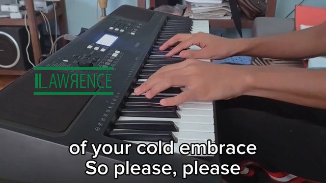 Alec Benjamin - Let Me Down Slowly Piano By Lawrence Satyr (Yamaha PSR E373) смотреть онлайн