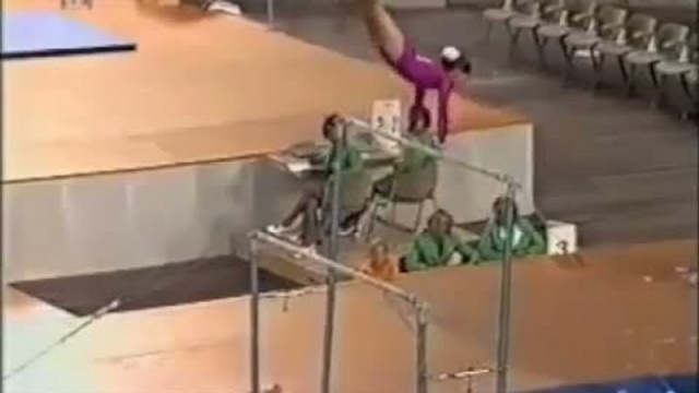 1972 Olympics: Karin Janz (GDR) EF Bars