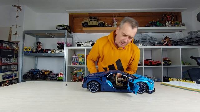 LEGO® Technic Bugatti Chiron 42083 Review 2023 смотреть онлайн