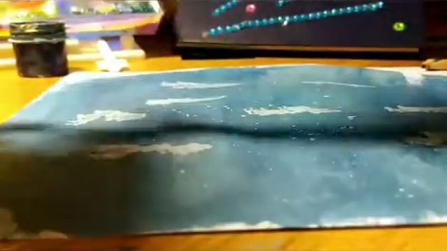 Как нарисовать облака гуашью. |Сапфирка blue| смотреть онлайн