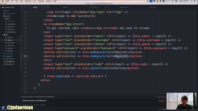 Live Coding with AWS: API Authentication with Amazon Cognito смотреть онлайн
