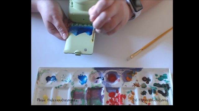 Customized Painting Instax Mini 9