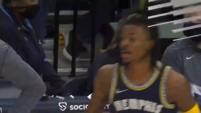 Ja MORANT WITH THE PLAY OF THE YEAR! Steven Adams INSANE Touchdown pass to Ja for incredible jumper смотреть онлайн