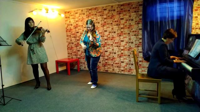 Концерт Вивальди ре минор для 2 скрипок часть 1 (1)