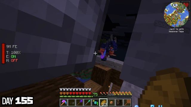 SURVIVING 200 DAYS IN HARDCORE MODDED MINECRAFT WITH FRIENDS смотреть онлайн