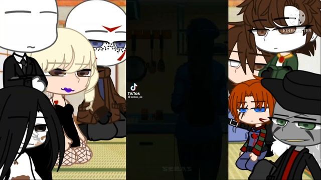 Slashers react to F!Y/N///Short like my mom/// смотреть онлайн