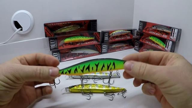 DUO Realis Jerkbait 100-110-120 смотреть онлайн