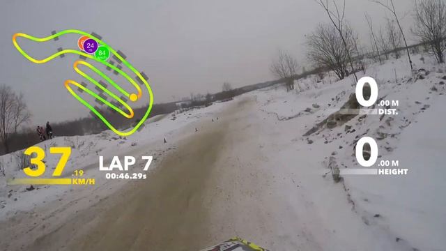 2017/02/04. Мотокросс. Тренировка. Курьяново. Степан Бурдаков. Лучший круг. смотреть онлайн