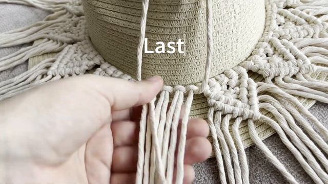 Macramé Hat Tutorial DIY | Makrome Şapka Yapılışı | Macrame Hoed Tutorial смотреть онлайн