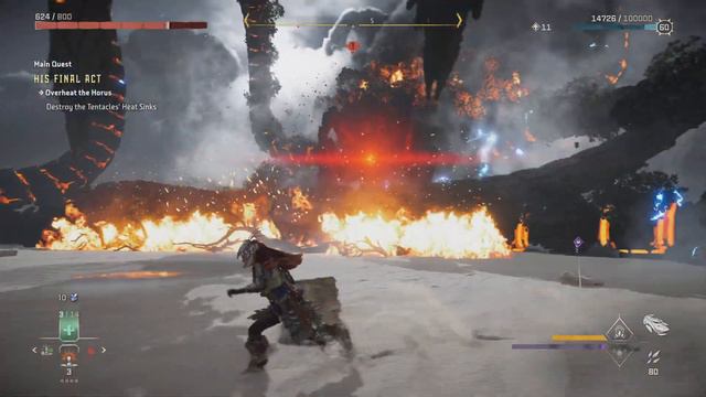 Horizon Forbidden West Horus Boss Fight смотреть онлайн