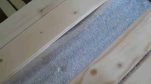 Деревянные полы на мансарде 2.