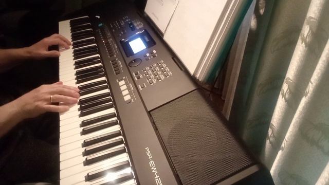 Abrázame - Yamaha psr EW-425 смотреть онлайн