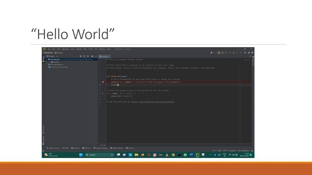 Python Chapter 1: "Hello World" смотреть онлайн