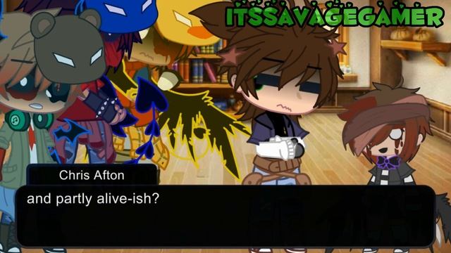 Michael and Chris in a room with FNAF 4 bullies for 24 hours || FNAF || GLMM || Gacha Club смотреть онлайн