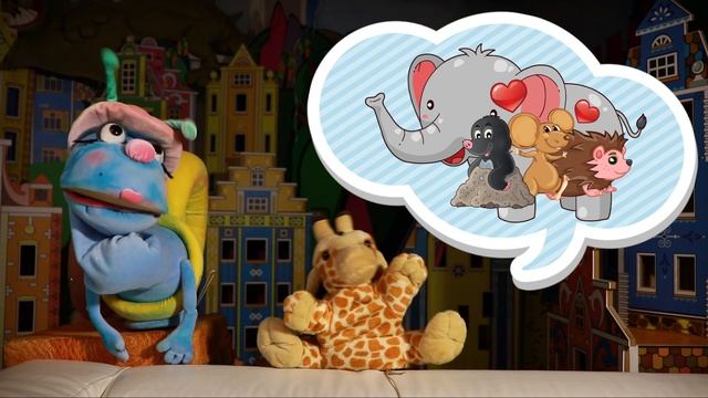 КЕМ БЫТЬ СЛОНЕНКУ? Сказки для детей на ночь. Кукольный театр! смотреть онлайн