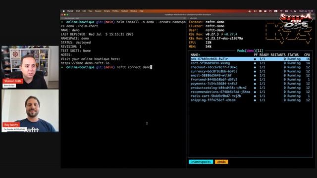 Kubernetes dev env: with Roy Iarchy, Co-Founder of raftt.io смотреть онлайн