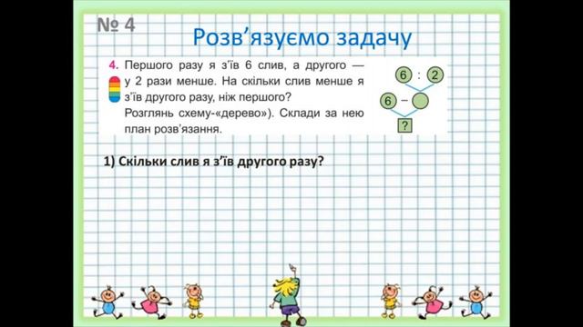 Урок математики "Перевірка множення" смотреть онлайн