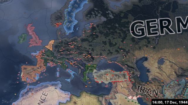 The Soviet Union And The German Empire Switch Places HOI4 Timelapse смотреть онлайн