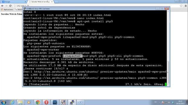 servidor apache php phpmyadmin смотреть онлайн