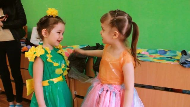 Эко-Fashion показ в детском саду смотреть онлайн