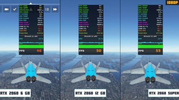 ТЕСТ 2060 В РАЗНЫХ КОМПЛЕКТАКЦИЯХ RTX 2060 12gb vs RTX 2060 6gb vs RTX 2060 Super