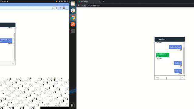 Real-time chat application using NodeJS,Hapi,React,MongoDB and SocketIO смотреть онлайн